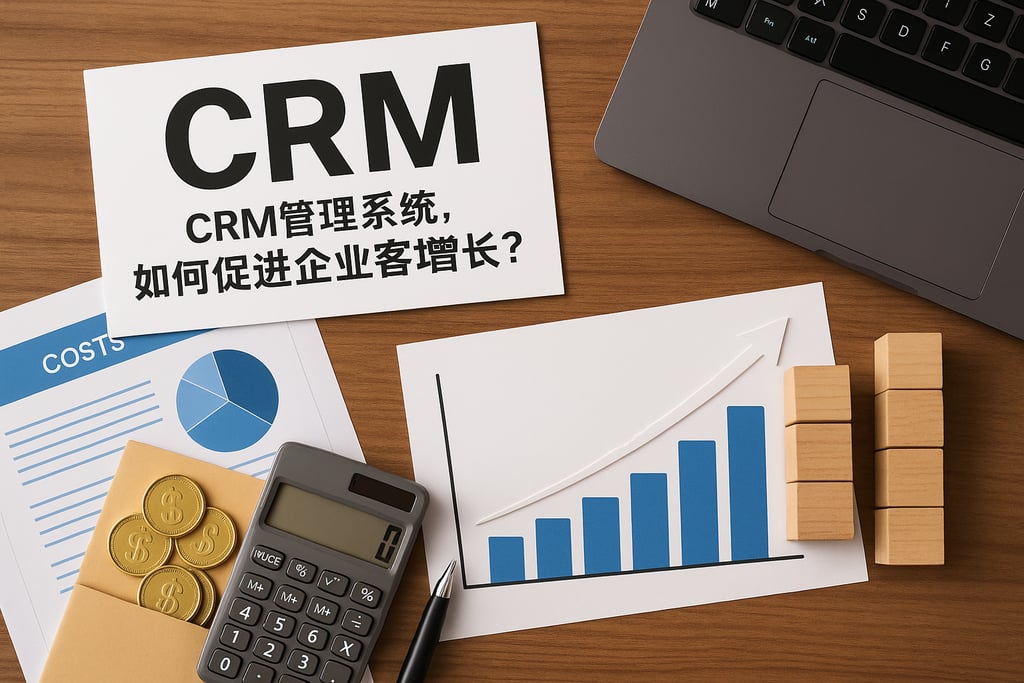 CRM 管理系统，如何促进企业客户增长？